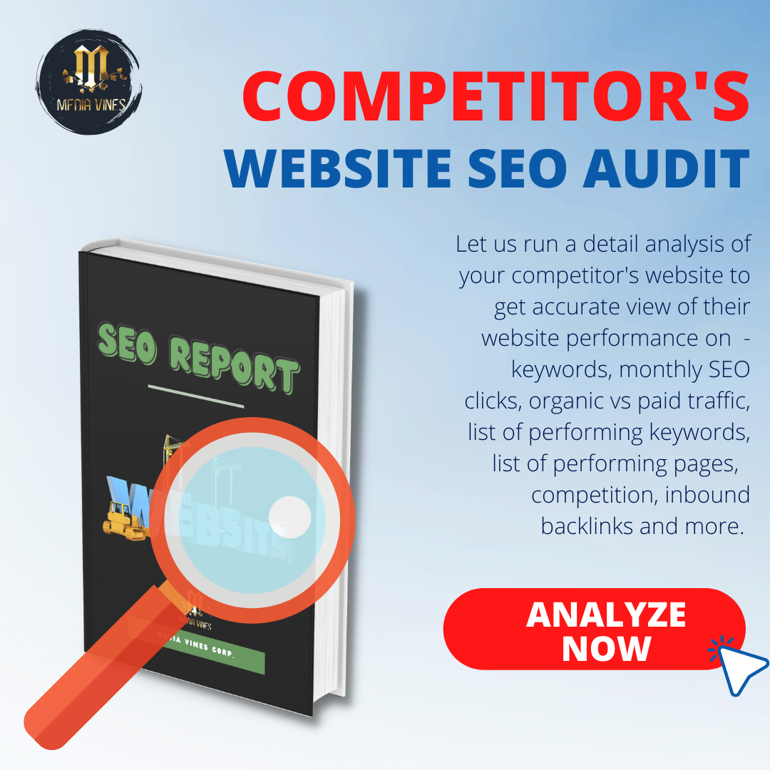 Competitor's Website SEO Audit - SEO Report
