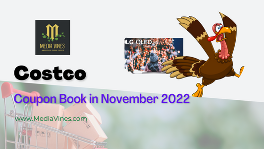 Costco November 2022 Coupon book title image by Media Vines Corp