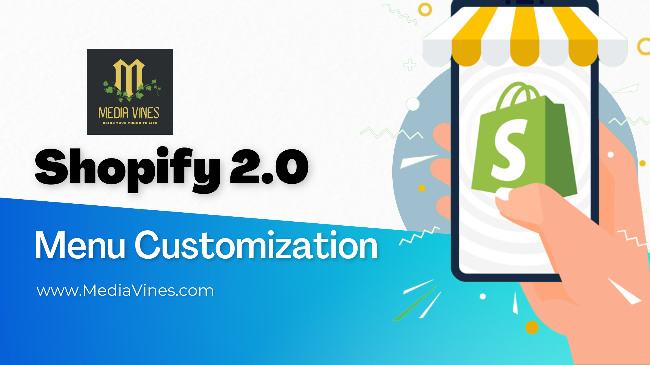 Media Vines Corp How to Change Shopify 2.0 Header Menu Font to ALL CAPS
