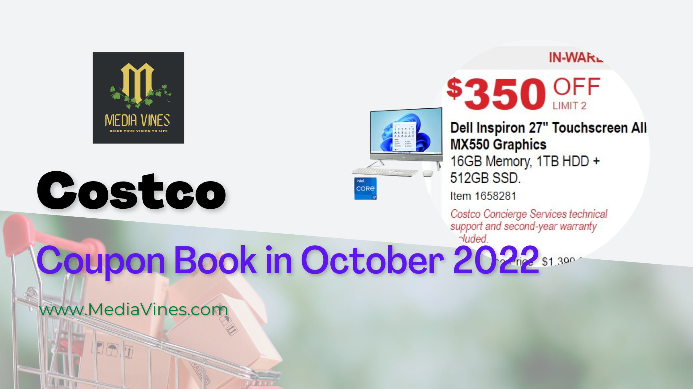 Media Vines Corp Costco October 2022 Coupon Book – Media Vines Corp