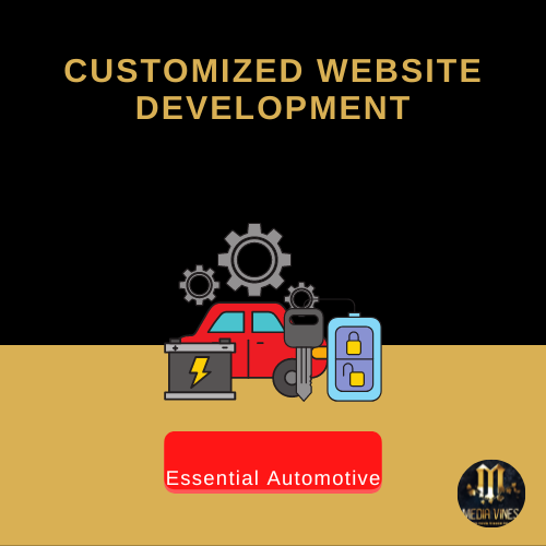 Customized Website Development for Essential Automotive