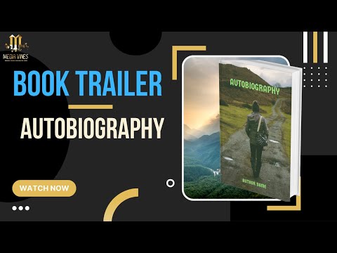 Book trailer template | Autobiography | Media Vines Corp of Kihei, Hawaii